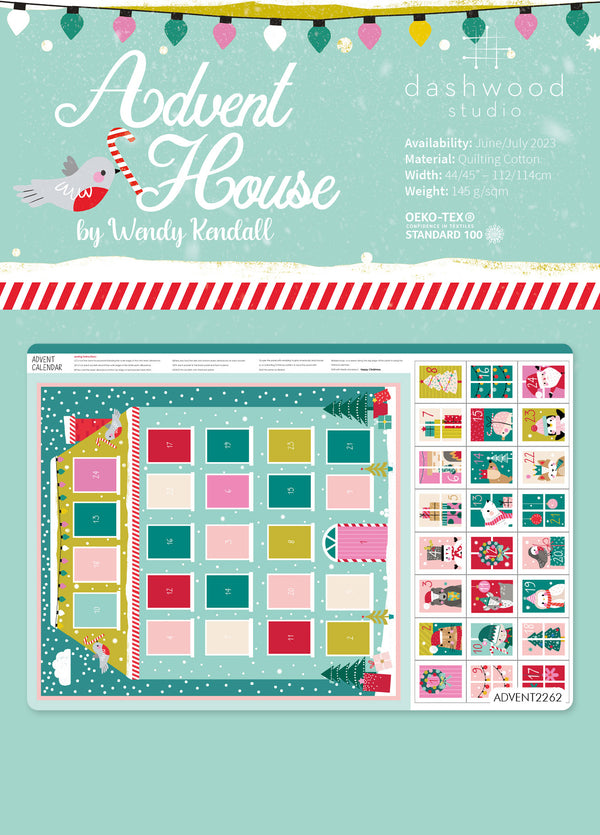 Advent Calendar Kit - Holiday House