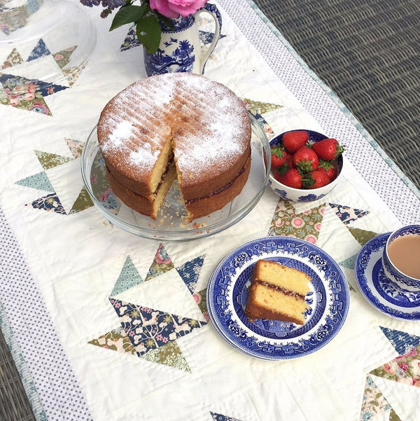 Afternoon Tea Table Runner Pattern
