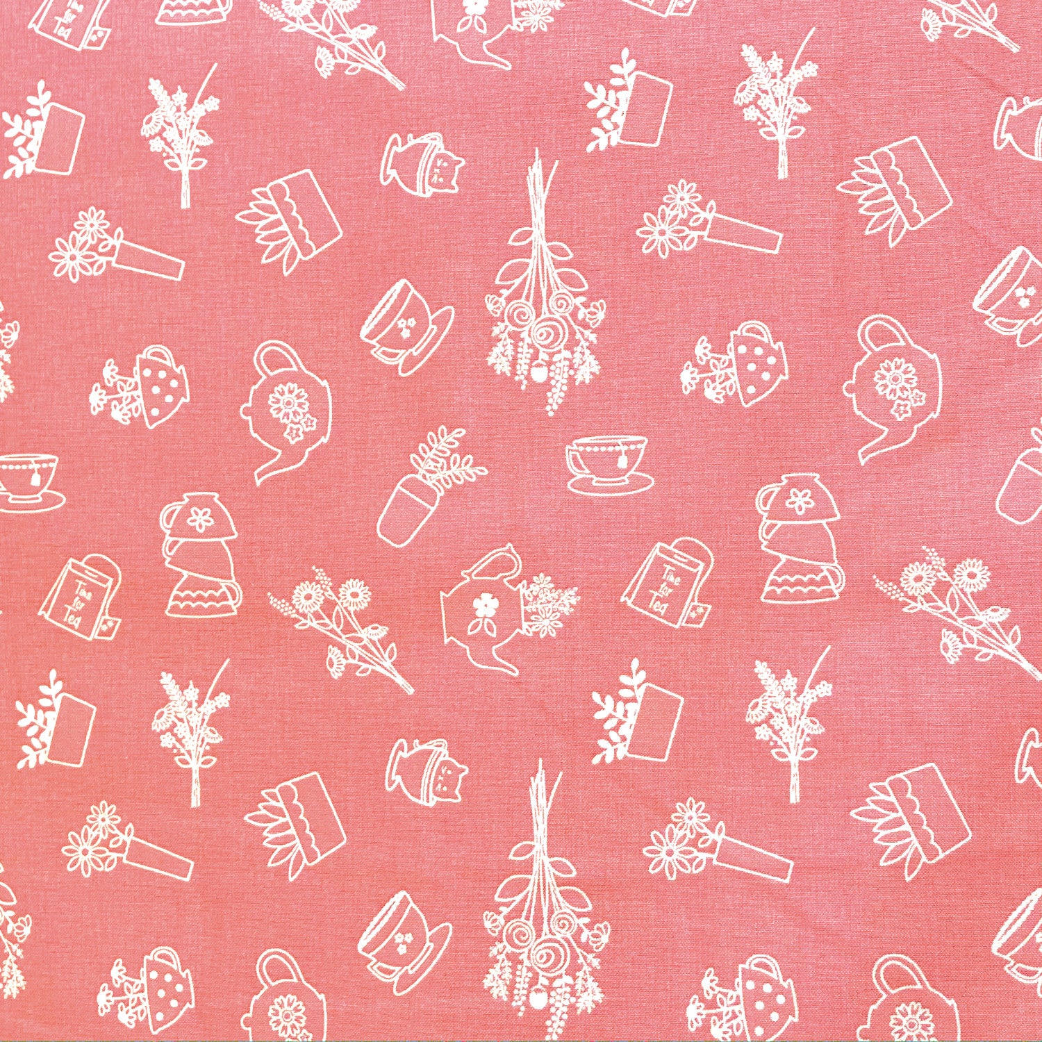 Afternoon Tea - Sketches - Cotton Fabric