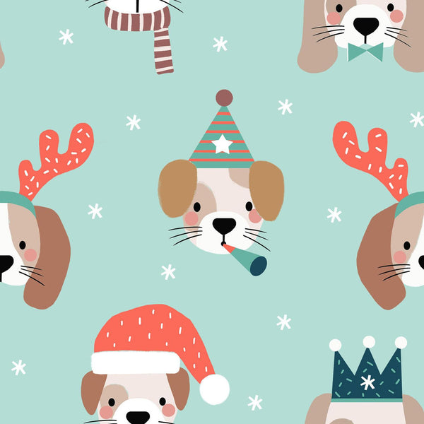 Animal Crackers - Dogs - Cotton Fabric