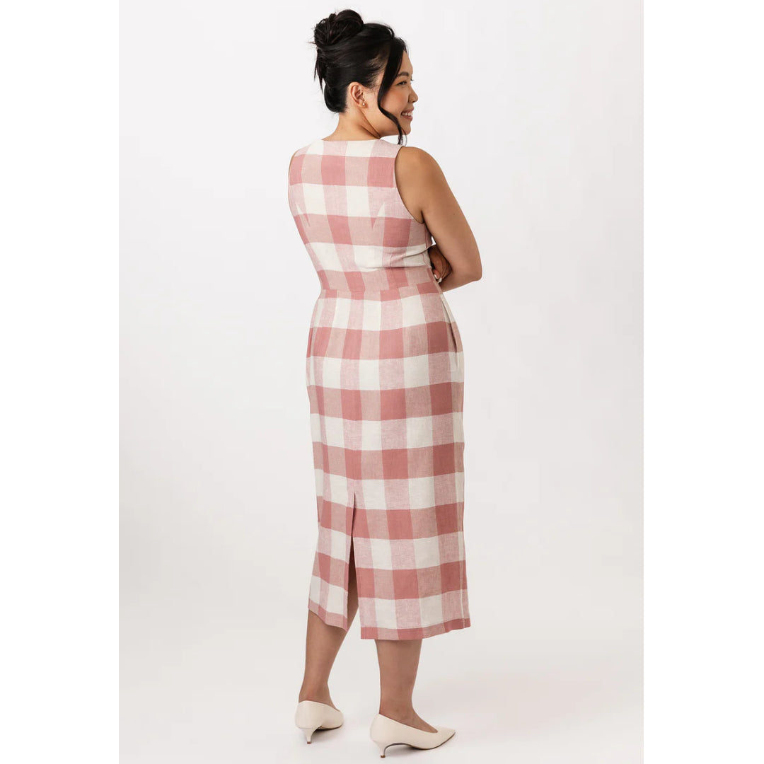 Asteri Button Down Dress & Vest Pattern