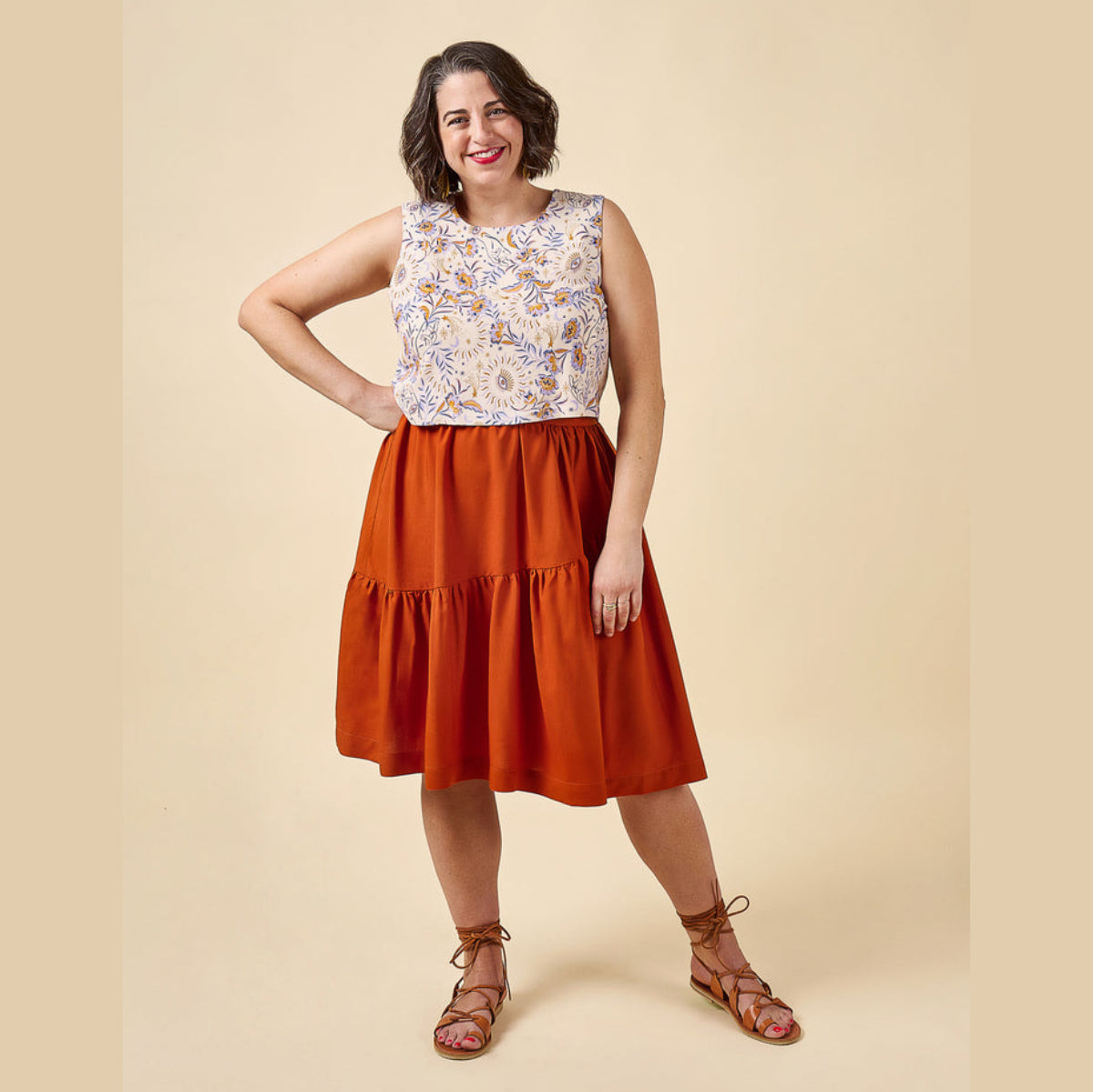 Azure Dress, Skirt and Top Pattern