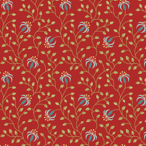 Beyond Time - Lily Rosehip - Cotton Fabric