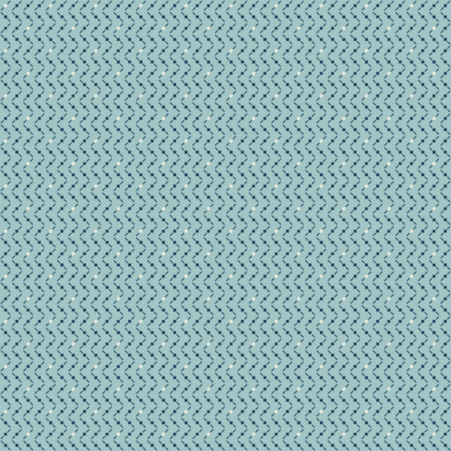 Beyond Time - Criss Cross Powder Blue - Cotton Fabric