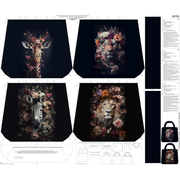 Canvas Bag Kit - Wild Botanicals