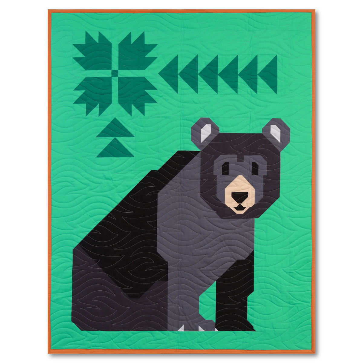 Bear-Wildered Quilt Pattern
