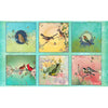 Birds & Blooms - Cotton Panel