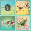 Birds & Blooms - Cotton Panel