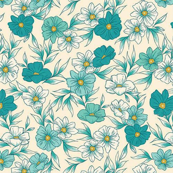 Bloomcore - Tinted Blooms - Cotton Fabric