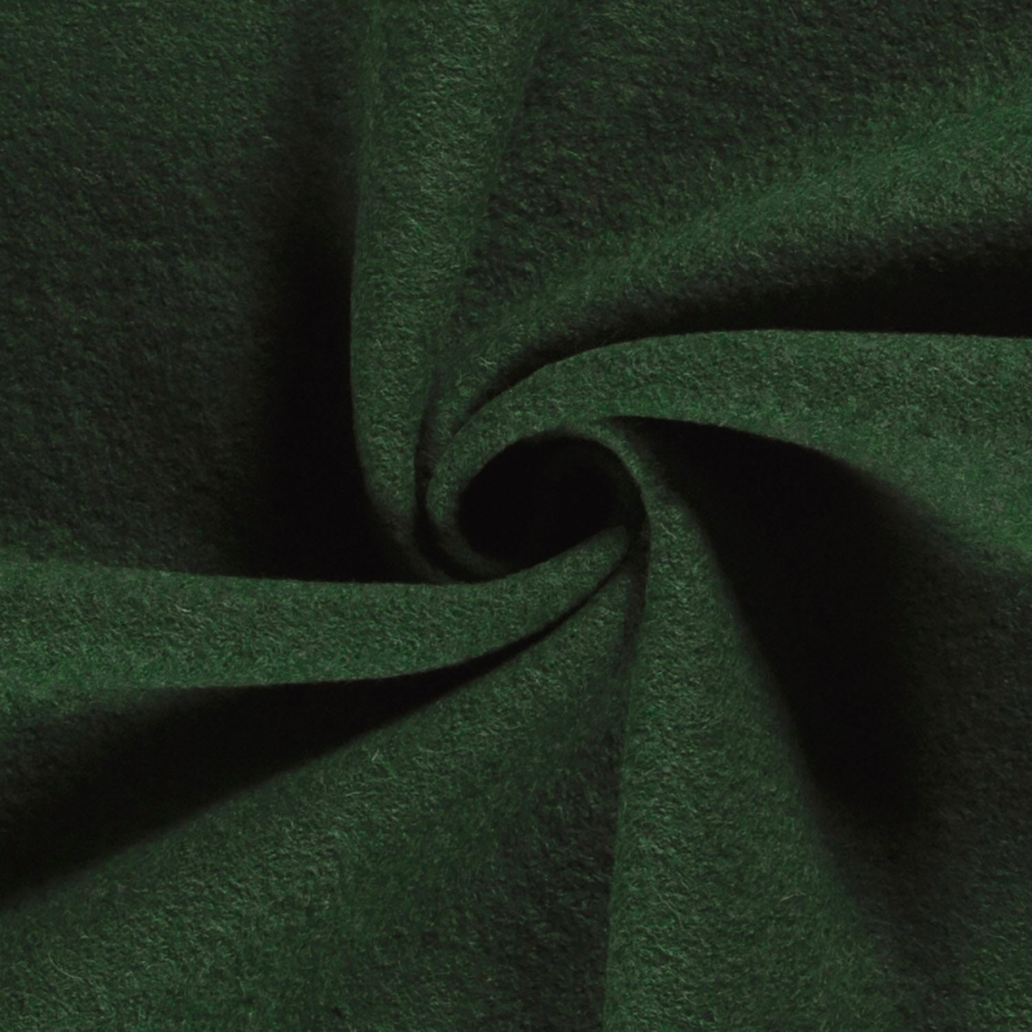 Wool Bouclé Fabric - Green