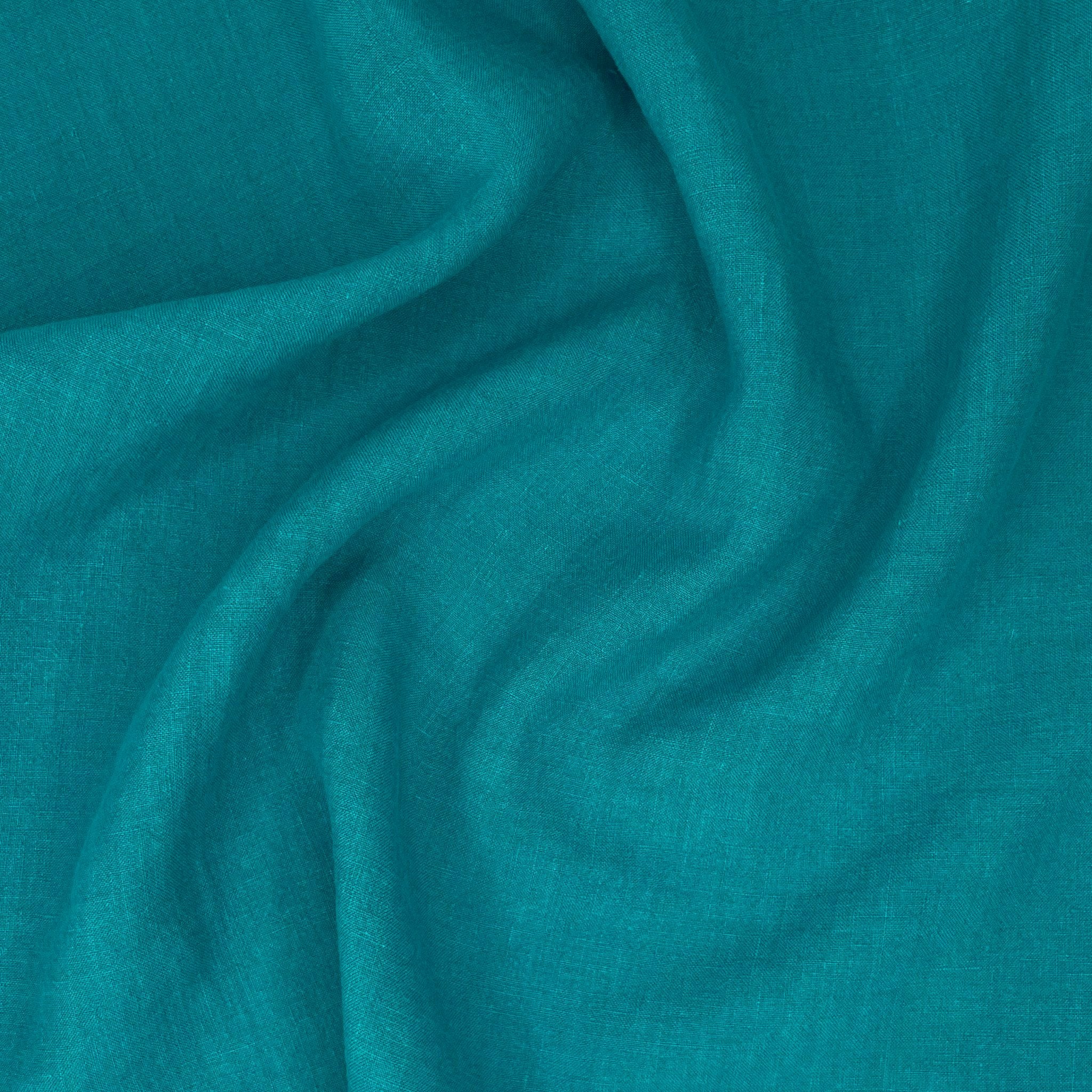 Washed Linen - Aqua