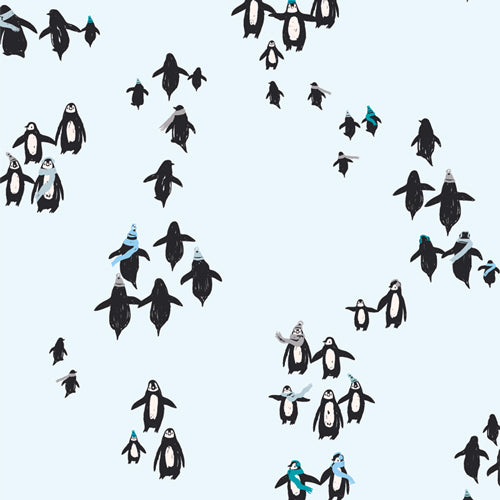 Arctic Tale - Frozen Flippers - Cotton Fabric