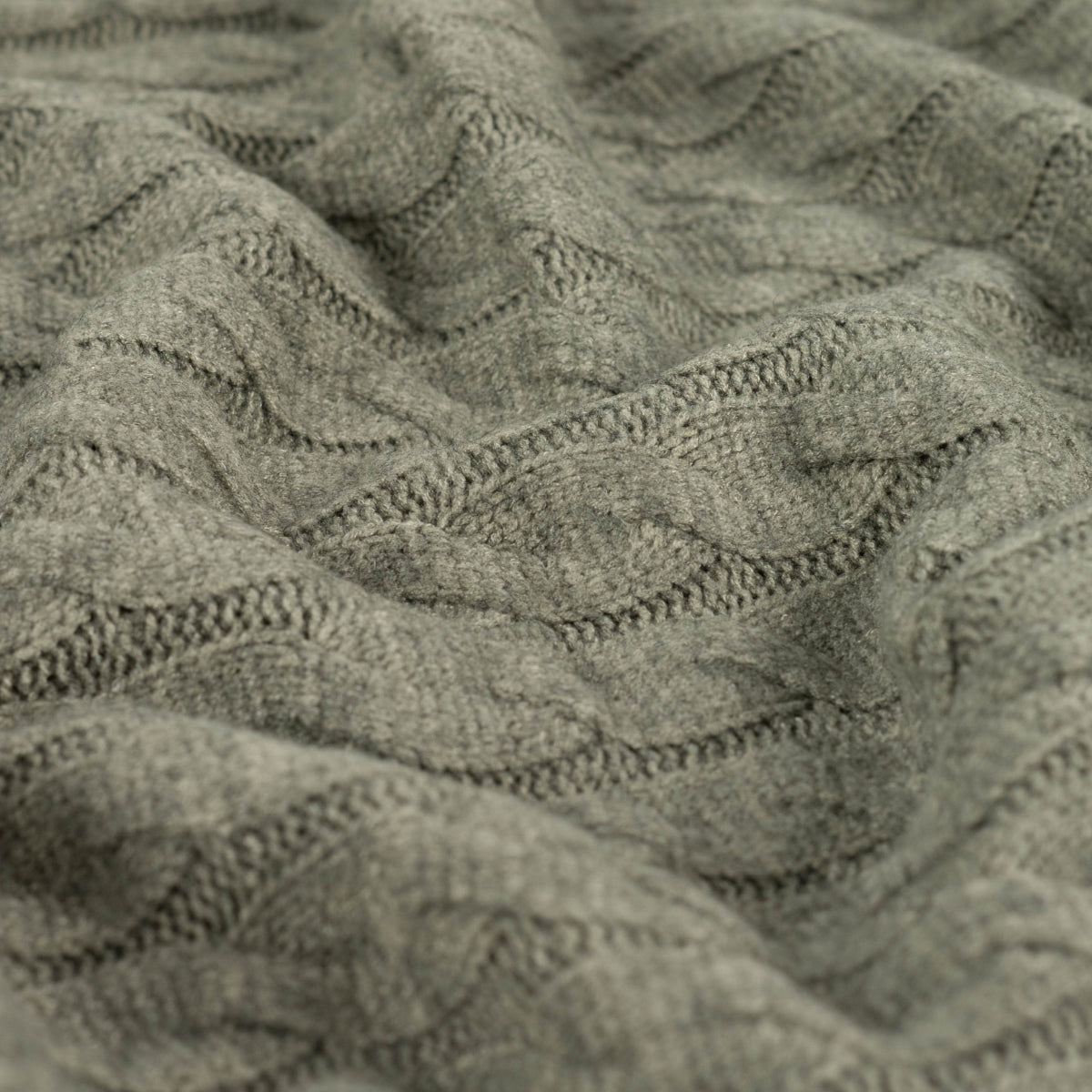 Cable Sweater Knit - Fern