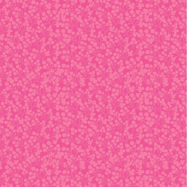 Calico Cowgirls by Poppie Cotton - Wildflowers Pink - Cotton Fabric