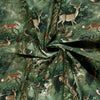 Cotton Canvas - Woodland Scene
