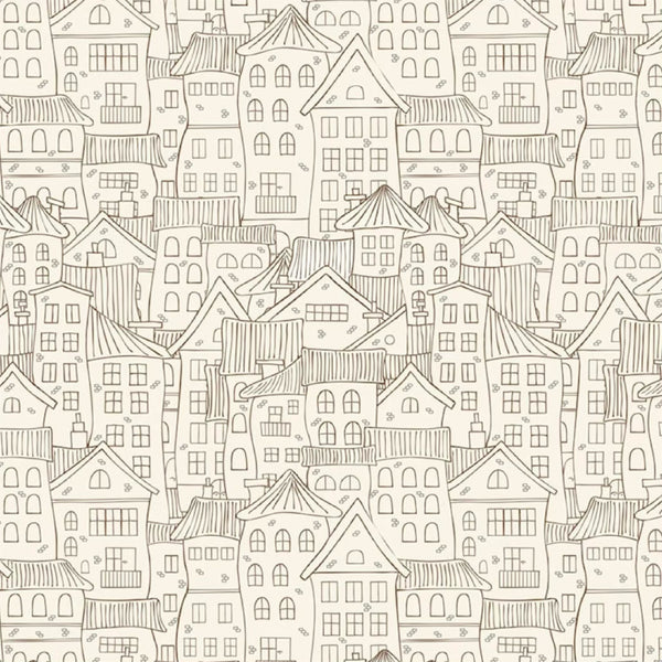 Casa and Cosy - Houses - Cotton Fabric