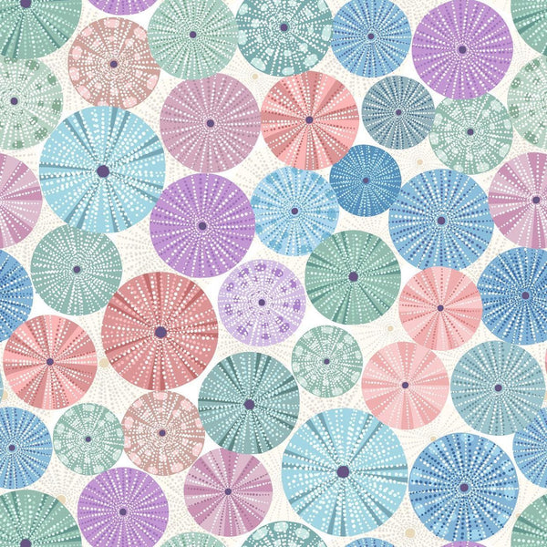 Chalki - Sea Urchin Cream - Cotton Fabric