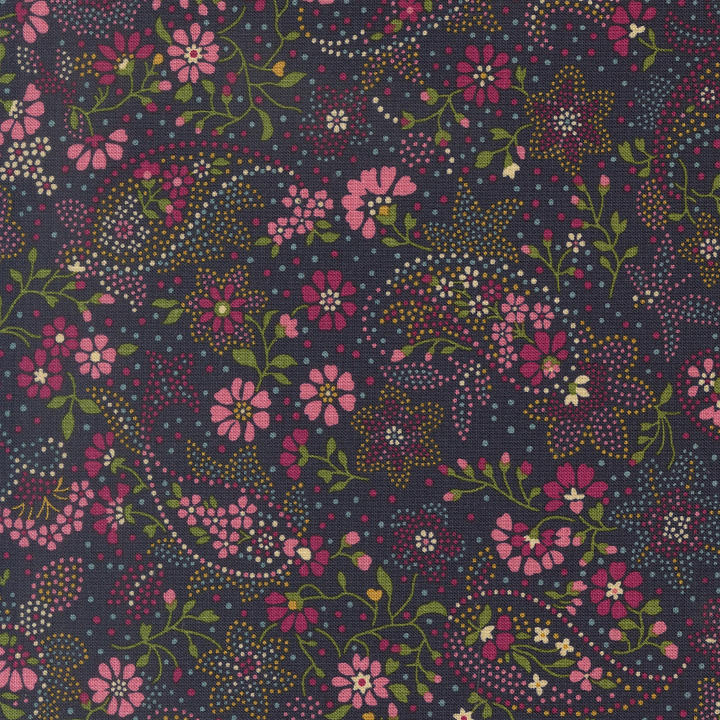 Chelsea Garden - Bohemian Flare Paisley - Cotton Fabric