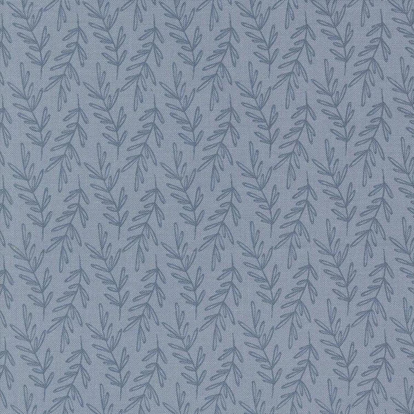 Chirp - Leaf Me Here Raincloud - Cotton Fabric