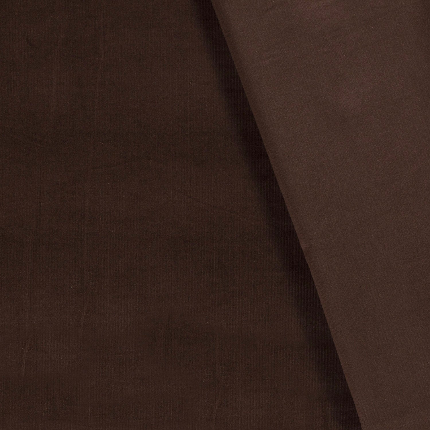 Fine Cotton Needlecord 21 Wale - Coffee Bean