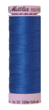 Cotton Thread 150m - blues, greens