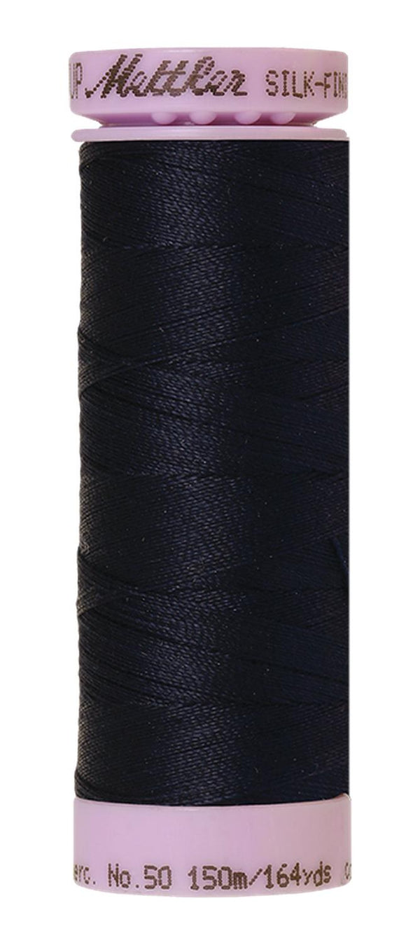 Cotton Thread 150m - blues, greens