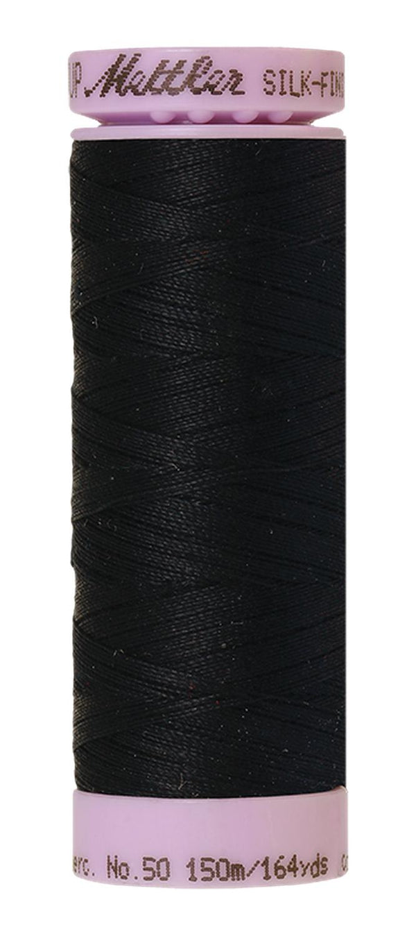 Cotton Thread 150m - blues, greens