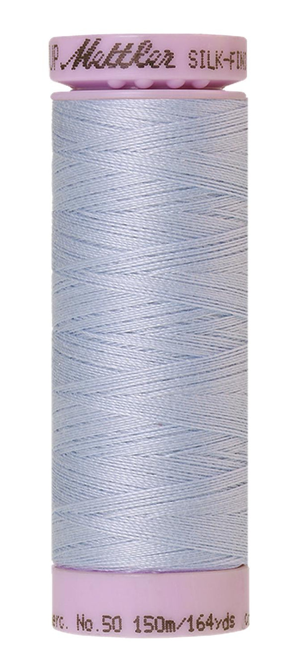 Cotton Thread 150m - blues, greens