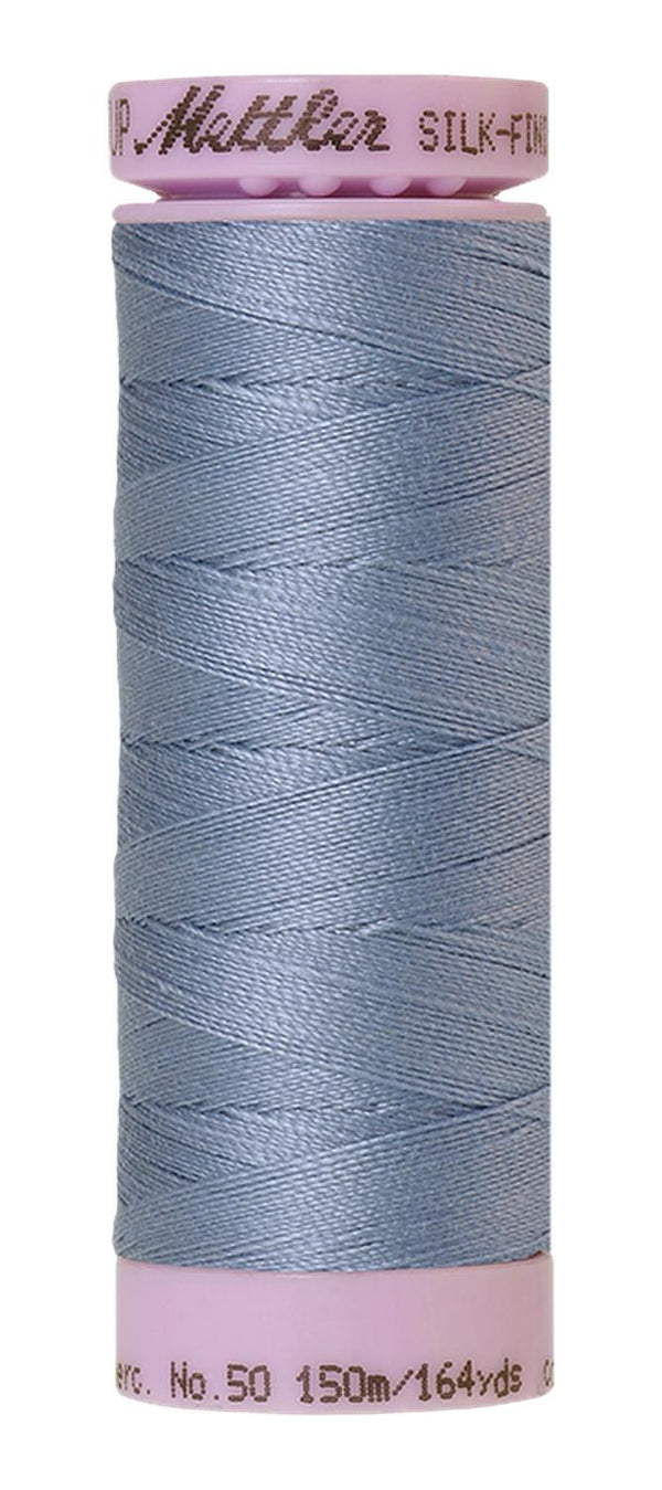 Cotton Thread 150m - blues, greens
