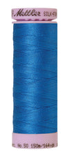 Cotton Thread 150m - blues, greens