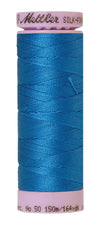 Cotton Thread 150m - blues, greens