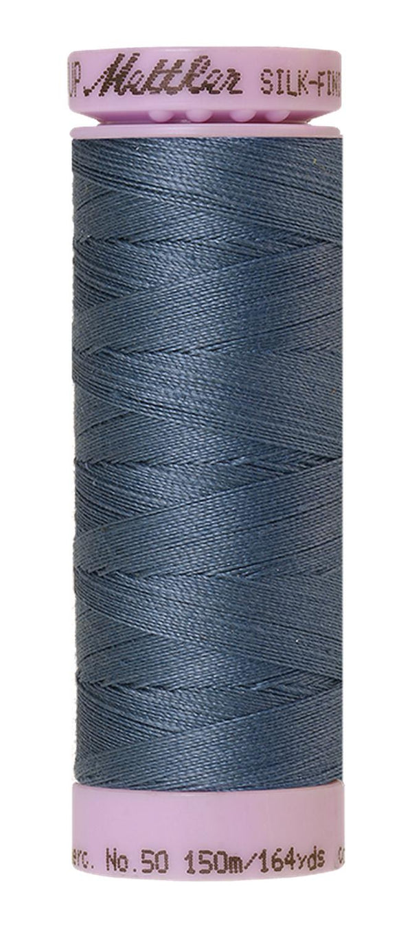 Cotton Thread 150m - blues, greens