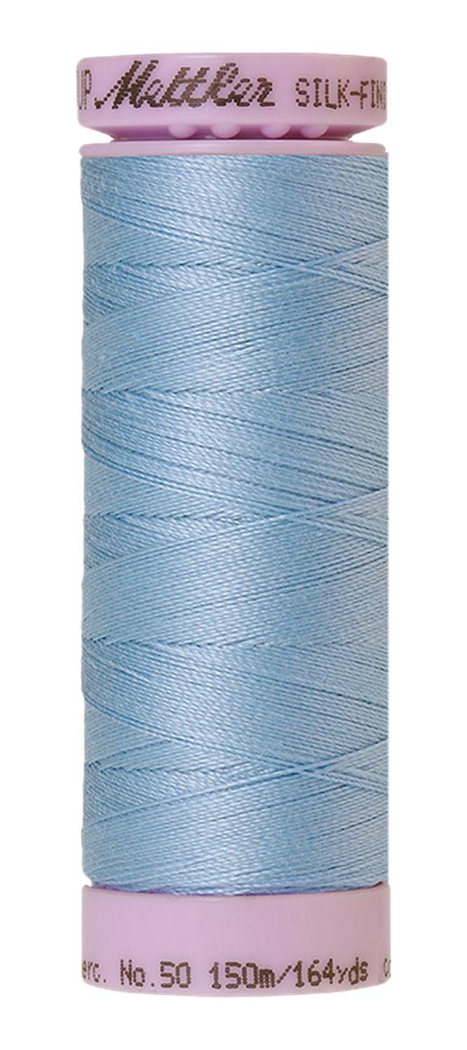 Cotton Thread 150m - blues, greens