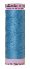 Cotton Thread 150m - blues, greens