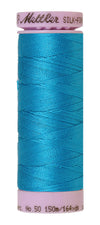 Cotton Thread 150m - blues, greens