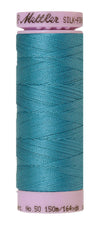 Cotton Thread 150m - blues, greens