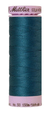 Cotton Thread 150m - blues, greens