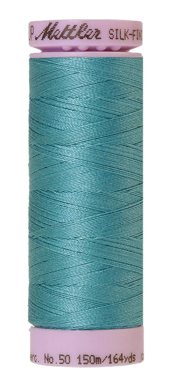 Cotton Thread 150m - blues, greens
