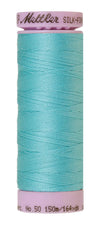 Cotton Thread 150m - blues, greens