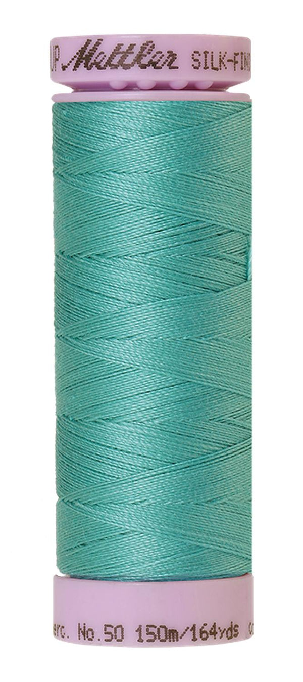 Cotton Thread 150m - blues, greens