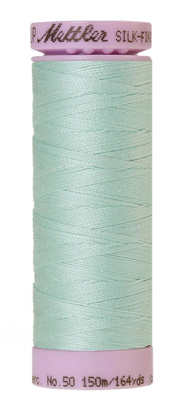Cotton Thread 150m - blues, greens