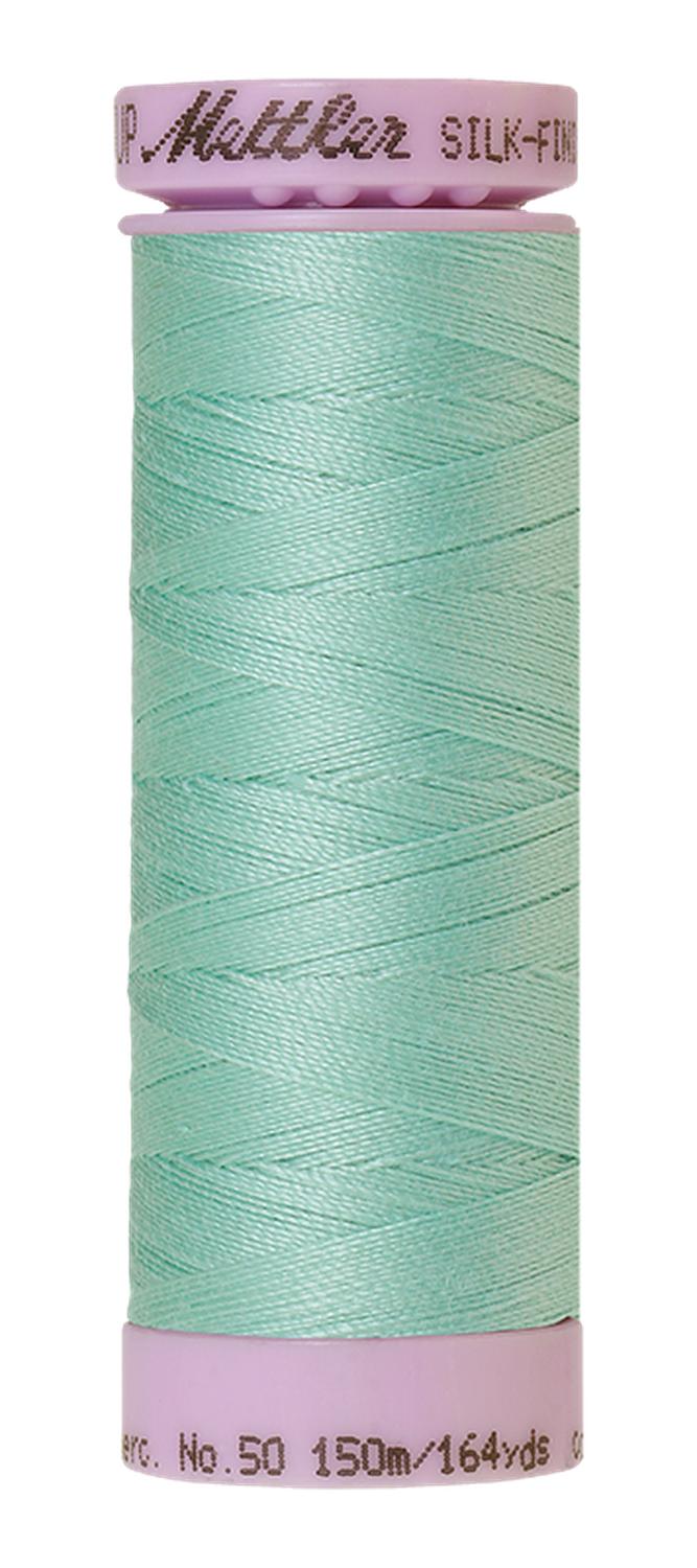 Cotton Thread 150m - blues, greens