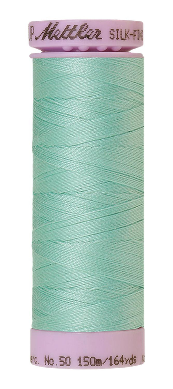 Cotton Thread 150m - blues, greens