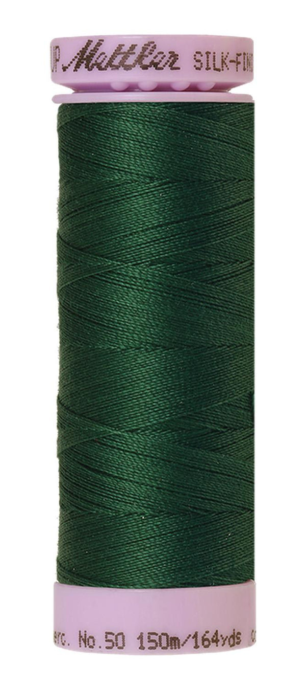 Cotton Thread 150m - blues, greens