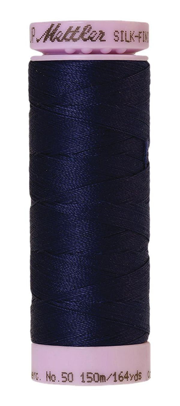 Cotton Thread 150m - blues, greens