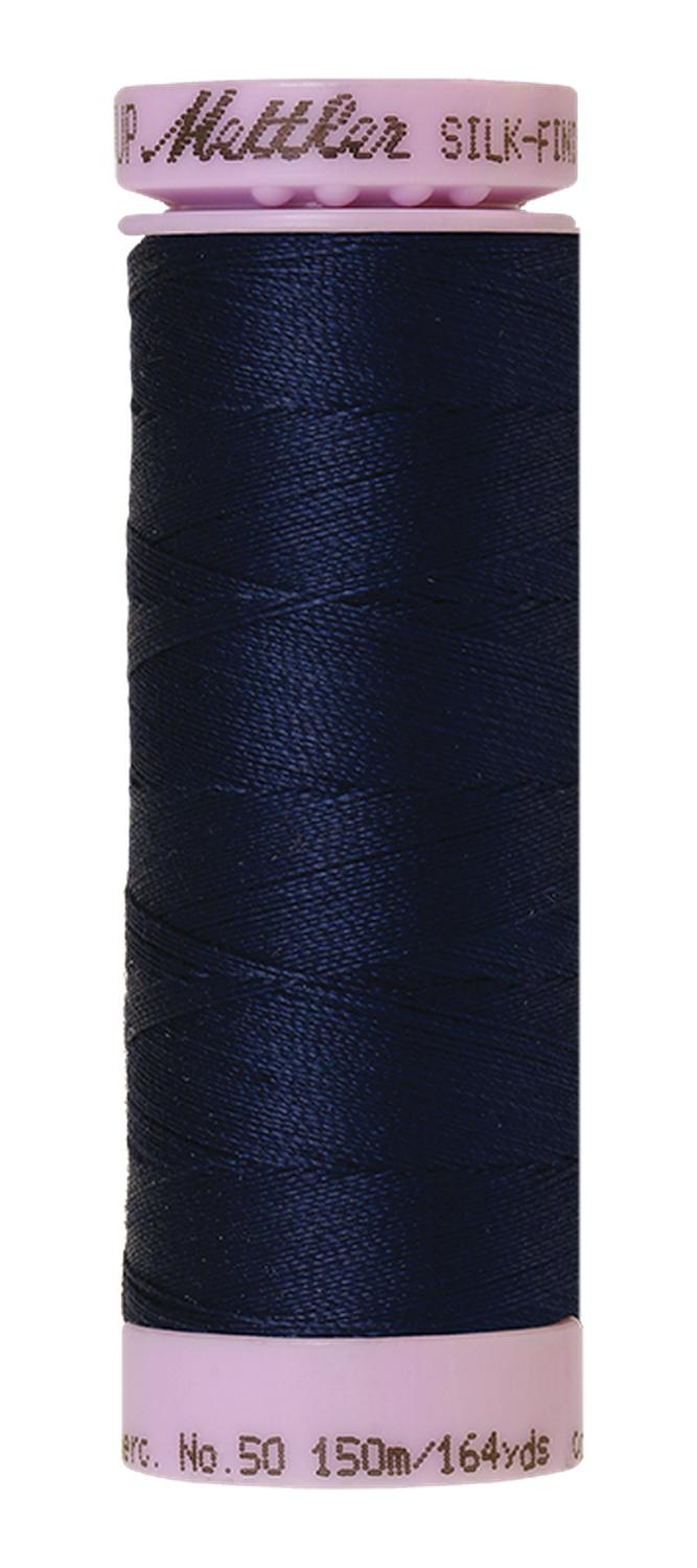 Cotton Thread 150m - blues, greens