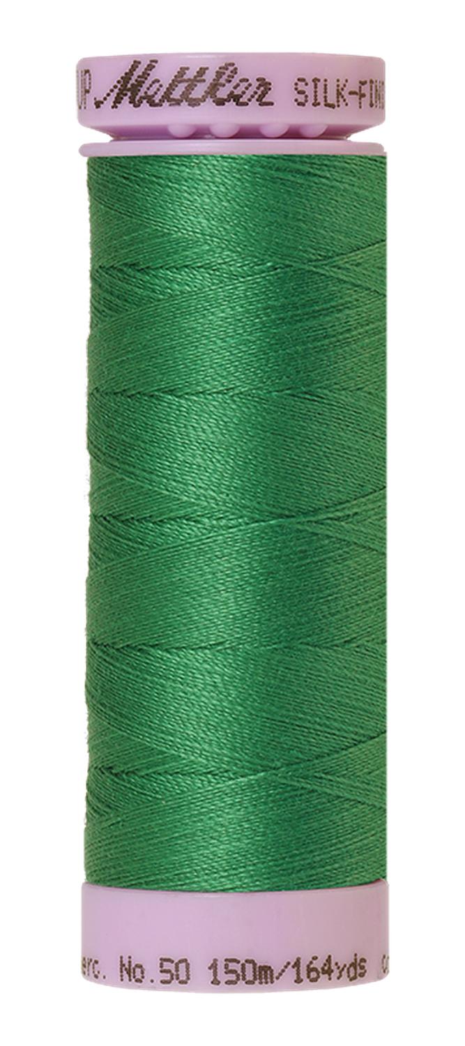 Cotton Thread 150m - blues, greens