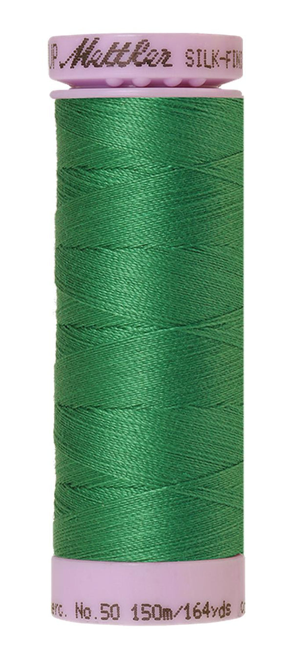 Cotton Thread 150m - blues, greens