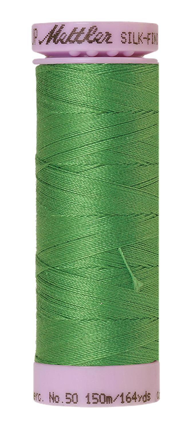 Cotton Thread 150m - blues, greens