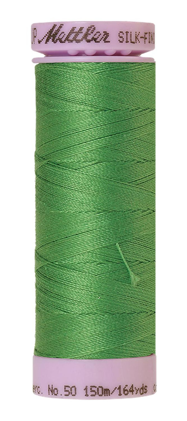 Cotton Thread 150m - blues, greens